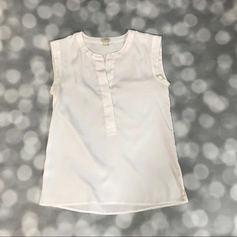 Cream colored J. Crew blouse